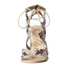 Incaltaminte Femei Sam Edelman Yardley Putty Shiny Burmese Python Print