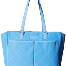 Vera Bradley Preppy Poly Uptown Baby Bag Sky Blue