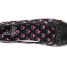 Incaltaminte Femei LOVE Moschino Americana Sneaker Flat Black Heart Print