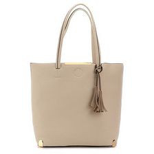 Accesorii Femei Kelly Katie Kelly Katie Textured Tote Nude