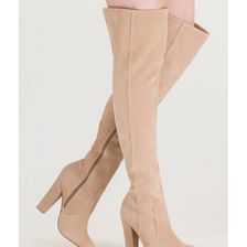 Incaltaminte Femei CheapChic Walking Tall Over-the-knee Boots Nude
