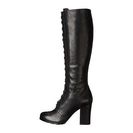 Incaltaminte Femei Frye Parker Tall Lace Up Black Antique Pull Up