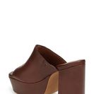 Incaltaminte Femei Jeffrey Campbell Pilar Platform Mule Women BROWN LEATHER