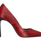 Incaltaminte Femei The Kooples Poney Printed Leather Red