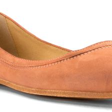 Frye Carson Ballet Dusty Rose Soft Nubuck