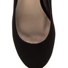Incaltaminte Femei CheapChic Walk For Miles Chunky Faux Nubuck Pumps Black