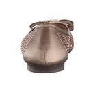 Incaltaminte Femei Adrienne Vittadini Dali Silky Taupe Satin Fabric