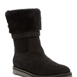 Incaltaminte Femei Aquatalia Paloma Genuine Fur Lined Boot - Weatherproof BLACK
