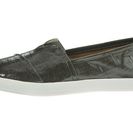 Incaltaminte Femei TOMS Avalon Sneaker Dark Olive Patent Linen