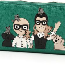 Dolce & Gabbana Dg Family Wallet VERDE MUSCHIO CHIARO