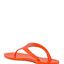 Incaltaminte Femei BCBGeneration Starr Jelly Flip Flop ORANGE 01