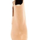 Incaltaminte Femei Michael Antonio Fanx Heeled Bootie Natural