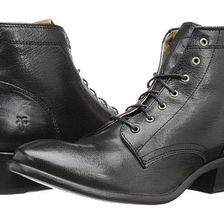 Incaltaminte Femei Frye Carson Lace Up Black Washed Antique Pull Up