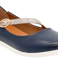 Clarks Helina Amo Navy Leather