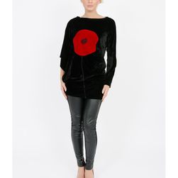 Bluza neagra One Way Poppy, Amelie Suri