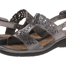Hush Puppies Regina Keaton Dark Pewter Leather