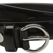 Lacoste Premium Glossy Belt Black