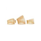 Bijuterii Femei Forever21 Stacked Classic Ring Set Goldclear