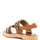 Incaltaminte Femei Sam Edelman Nala Genuine Cow Hair Trim Platform Sandal CAMEL-LEOPARD