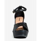 Incaltaminte Femei CheapChic Berlinda-1 Spring Crush Wedge Black