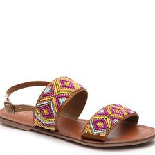 Incaltaminte Femei Coconuts By Matisse Baley Flat Sandal Cognac Multi