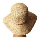 Accesorii Femei Echo Design Hand Embroidered Bucket Hat Bright Coral