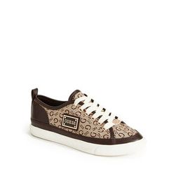 Incaltaminte Femei GUESS Baya Logo Sneakers natural multi fabric