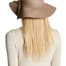 Accesorii Femei David Young Studded Band Wool Felt Floppy Hat MUSHROOM