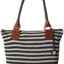 The Sak Cambria Large Tote Vintage/Eggshell Stripe