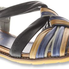 Azura Paradise Black Multi Leather