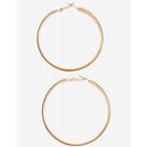 Bijuterii Femei CheapChic 225inch Glitterati Hoop Earring Met Gold