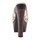 Incaltaminte Femei Giuseppe Zanotti Print High Clog w Studs Stuky Platino