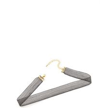 Bijuterii Femei CheapChic Nothing But Net Mesh Choker Black