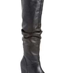 Incaltaminte Femei Seychelles Larimar Over-the-Knee Boot BLACK LEATHER