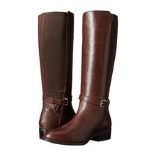 Incaltaminte Femei LAUREN Ralph Lauren Meranda Dark Brown Burn CalfElastic