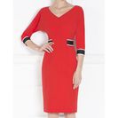 Incaltaminte Femei Nissa Rochie de zi RZ1293 Rou