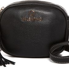 Valentino By Mario Valentino Eve Leather Crossbody BLACK