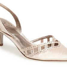 Adrianna Papell 'Haven' Pointy Toe Pump (Women) LIGHT-SAND