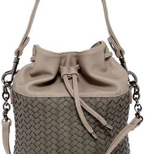 Deux Lux Lexington Drawstring Bucket Bag GREY
