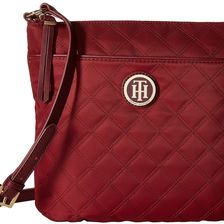 Tommy Hilfiger TH Quilted - North/South Crossbody Cabernet