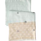 Accesorii Femei Betsey Johnson Jeweled Dots Blanket Wrap Aqua