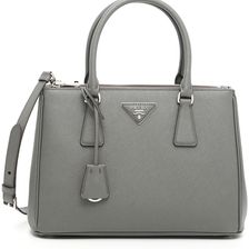 Prada Saffiano Lux Galleria Bag MARMO