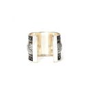 Bijuterii Femei Forever21 Etched Floral Cuff Antique silver