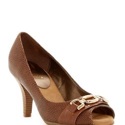 Incaltaminte Femei Aerosoles Good Lux Snake Embossed Pump DK TAN SNAKE