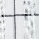Accesorii Femei 14th Union Open Weave Windowpane Plaid Scarf WHITE-BLACK