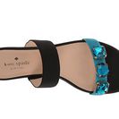 Incaltaminte Femei Kate Spade New York Taylor Turquoise SuedeBlack Elastic