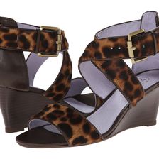 Johnston & Murphy Marlena Cross Ankle Leopard Haircalf