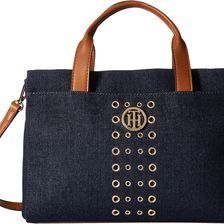 Tommy Hilfiger TH Eyelet - Shopper Denim