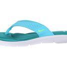 Incaltaminte Femei Nike Comfort Thong Gamma BlueRio TealWhiteElectric Green