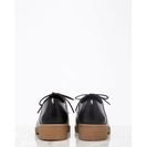 Incaltaminte Femei Forever21 Metallic Faux Patent Oxfords Black